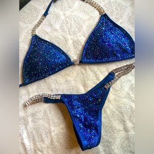 Blue Toxic Angels Competition bikini